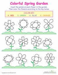 Counting Flowers Worksheet Education Com Plants Worksheets Preschool Worksheets Spring Preschool
