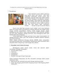 Mungkin ada di kalangan suami yang leka apabila isteri menggunakan wang saku. Tanggung Jawab Suami Pada Keluarga