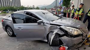 Car crashes into US Embassy gates in South Korea's capital - ABC News