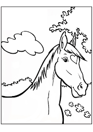 Een schattig paard met ornamenten afbeelding voor ontspannende activiteit.een kleurboek, pagina voor volwassenen.zen art style illustratie voor print.poster design. Kleurplaat Paard Kleurplaten Paarden Thema