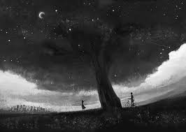Black And White Anime Backround The World I See From Imgfave Com Anime Scenery Anime Art Beautiful Best Background Images