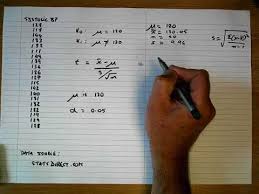 How To Perform A One Sample T Test By Hand Youtube