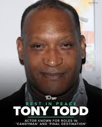 REST IN PEACE 🕊️ Tony Todd, the actor who became a horror icon with roles  in "Candyman" and numerous others, has died at 69.  https://www.wtsp.com/article/news/nation-world/tony-todd-candyman-actor-dead-at-69/507-9445a719-de04-4602-8e2c-c091a1782af6