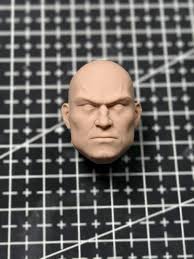 In Stock 1/12 Super Hero Clark Henry Cavil Robin White Model Villain Bane  Unpainted Carving Model For 6inch SHF MEZCO Mafex Body