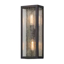Troy Lighting Dixon 2 Light Vintage Bronze Outdoor Wall Lantern Sconce B5103 The Home Depot