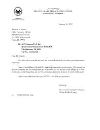 January 26, 2022 Thomas K. Equels Chief Executive Officer AIM ImmunoTech  Inc. 2117 SW Highway 484 Ocala, FL 34473 Re: AIM Immuno