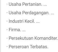 Sebutkan Usaha Yg Dikelola Secara Sendiri Brainly Co Id