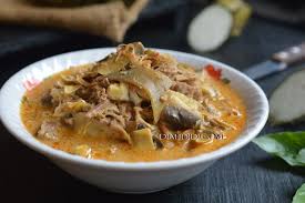 Gulai Jantung Pisang Bumbu Kacang Gulai Masakan Indonesia Resep Masakan