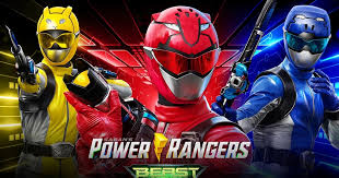 The logo for the original power rangers series included extremely bright, almost neon, shades of pink, green, and violet. Nickalive Nickelodeon India To Premiere Power Rangers Beast Morphers On Monday 17th February 2020