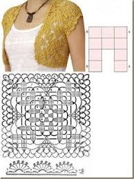 Boleros tejidos a crochet bajar patrones gratis - Buscar con ...