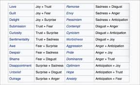 11 Rare Emotions Flow Chart