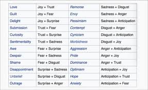 11 Rare Emotions Flow Chart