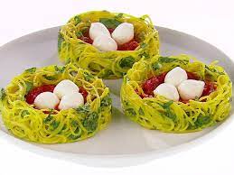 Spaghetti Nests Recipe Food Network Recipes Spaghetti Nest Recipe Food