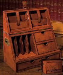 British Campaign Style Furniture Campaign Desk Organizer In Tan Leather Campaign Furniture Campaign Furniture Plans Campaign Desk