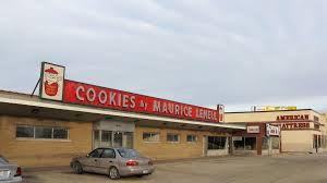 He also brought home large delicious summer sausages from someone i don't know. The Old Maurice Lenell Cookie Factory And Store Closed Flickr