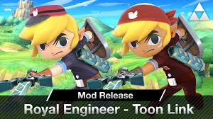 There are a total of 3 ways for you to play as toon link. Royal Engineer Toon Link Super Smash Bros Ultimate Mods