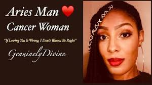 She's going to find you hard to resist. Aries Man Cancer Woman Love Compatibility Youtube