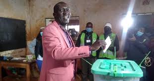 With 153 out of 154 polling stations reporting their tallies, provisional results show uda's john njuguna leading with 21,606 votes, followed by 21,151 votes. Sqivg M016cslm