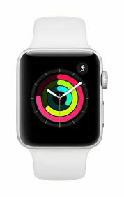 Ремонт замена (аккмулятор,стекло,дисплей) apple watch series 1 2 3 4 5. Apple Watch Series 3 Gps 42mm Silver Aluminum Case White Sport Band Mtf22ll A For Sale Online Ebay