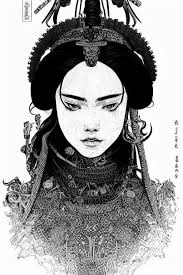 Line art, Joe Benítez style and Peter Steigerwald style : r/midjourney