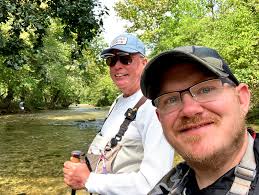 Had a really great morning with this young trout whisperer...he thinks like  a trout, I've heard tell he has mashed minnows smothered in Berkley power  bait for dinner regularly.....lol !! Hope we