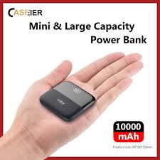 Anker is a brand, that in a few short years has ascended from obscurity high capacity power bank in a small and light package. Caseier Mini Power Bank 10000mah Led Power Display 10000 Mah Powerbank Small Portable Charger Banking Mobile Banked Powered Power Bank Aliexpress