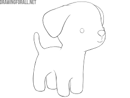 This drawing tutorial is great for very beginning artists. How To Draw A Simple Dog