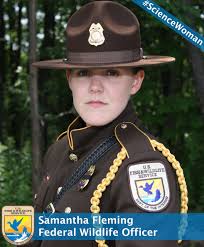 People Behind The Mission Federal Wildlife Officer Is Recognized For Excellence Women Science Wildlife Officer