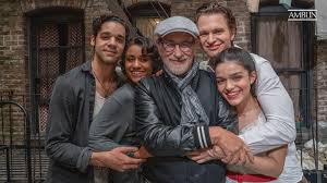 This video shows the film's cast, both. West Side Story Steven Spielberg Director December 10 2021 Amblin
