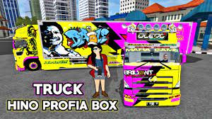 Telah terpasang juga livery pada truck canter tersebut. Share Mod Bussid Hino Profia Box Dan Livery Nya By Carus Gaming