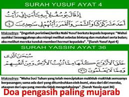 Idz qola yusufu li abihi ya abati inni roaitu. Doa Harapan Photos Facebook