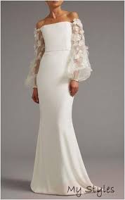 Uzun Abiye Elbise Modelleri Da Aÿa Nlerin Vazgea Ilmez Ka Yafetleri Beyaz Uzun Straplez Da Aÿa K K Bridal Dresses Wedding Dress Necklines Necklines For Dresses