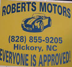 Search listings from hickory used car superstore in hickory, nc to find the right vehicle for you. Roberts Motors On Hwy 70 Home Facebook