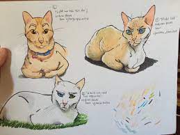 Simple but attractive drawing in green color. Some Drawings Of Your Catloaves Catloaf
