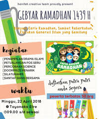 Sering kali seorang melaksanakan kegiatan lomba, baik itu lomba untuk kalangan internal hingga internasional. Download 101 Gambar Poster Ramadhan Anak Keren Gratis