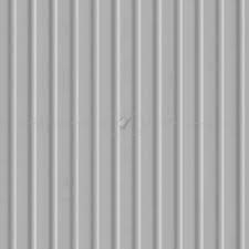 A rusty corrugated iron metal texture. Aluminiun Corrugated Metal Texture Seamless 09972
