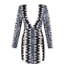 Mallory Geometric Sequin Dress Luxette Boutique