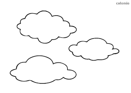 My mom has always loved this story, and wanted to do a three trees theme for her table at our church's christmas tea. Clouds Coloring Pages Free Printable Cloud Coloring Sheets