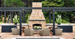 An outdoor fireplace from aztec fires is just the feature you need to transform your outside living area. 21 Best Outdoor Fireplace Ideas For Your Backyard Homes To Love