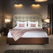 quatropi deluxe king size bed frame and headboard walnut taupe 1 53m bed frame and headboard super king bed frame king bed frame