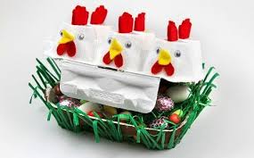 Basteln Zu Ostern Osternest Aus Eierkarton Osternest Basteln Osternest Basteln Eierkarton Osterkorbchen Basteln