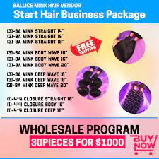 Pin On Start Hair Business Package