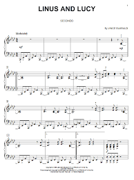 Download and print linus and lucy sheet music for piano solo by vince guaraldi from sheet music direct. Linus And Lucy Sheet Music Vince Guaraldi Piano Duet