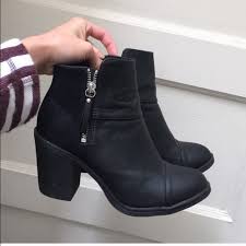 Does the low quality materials apply to their shoe lineup too or just their certain clothes lineup? H M Shoes Hm Divided Black Ankle Boots Poshmark
