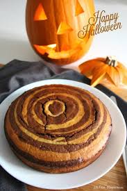 Gateau Vegan Zebre Courge Et Chocolat Happy Halloween Gateau Courge Gateaux Zebre Gateau Potiron
