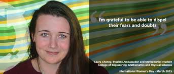 Laura Cheney is one of our amazing students we're celebrating for #IWD2015.  Find out why: http://t.co/iD1uOgYcFU