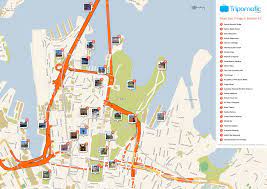 Sydney Printable Tourist Map Sydney Tourist Map Tourist Map Sydney Tourist Attractions