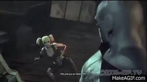 Arkham city and see the dark knight in action with this brand new gameplay trailer for the exciting sequel. Cotv Batman Arkham City Gameplay Joker Poisons Batman On Make A Gif