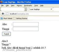 Check spelling or type a new query. Membuat Program Menghitung Luas Segitiga Dengan Php Live S In The World