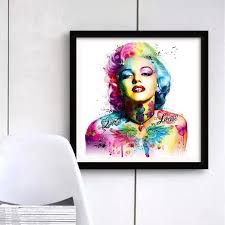 Maybe you would like to learn more about one of these? Buy 5d Diy Diamond Painting Full Round Embroidery Cross Stitch Marilyn Monroe Wall Art Mosaic Decor Home At Affordable Prices Free Shipping Real Reviews With Photos Joom